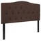 Flash Furniture Full Cambridge, Headboard, Brown Fabric HG-HB1708-F-DBR-GG - alternate 3